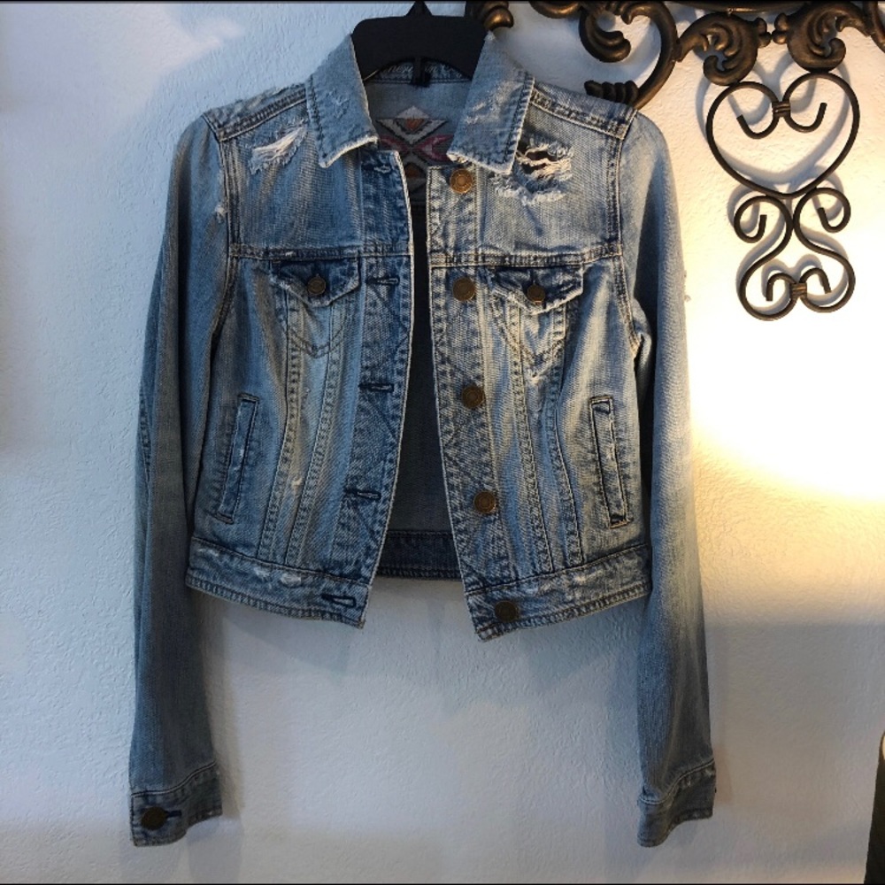 NWOT American Eagle Jean Jacket XS